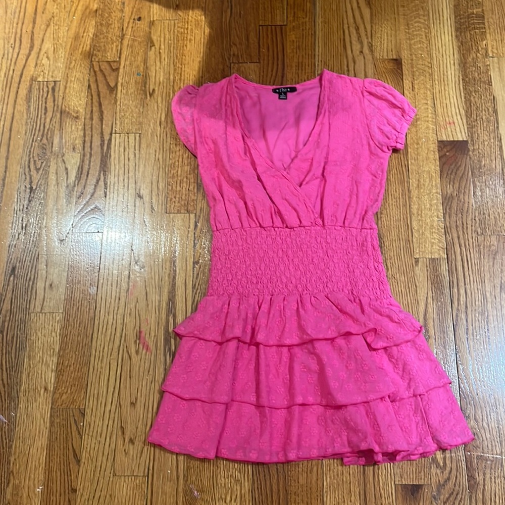 Pink flowers by Zoe girls dress